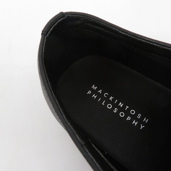 実際に弊社で買取させて頂いたMACKINTOSH PHILOSOPHY/マッキントッシュフィロソフィー レザービジネスシューズ MW19C/26.5の画像 4枚目