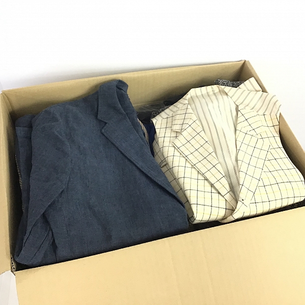 実際に弊社で買取させて頂いた【おまとめ品】B&Y ユナイテッドアローズ/ベンデイビス/CHAPS 他 ジャケット/カバーオール/ベスト/ニット 等