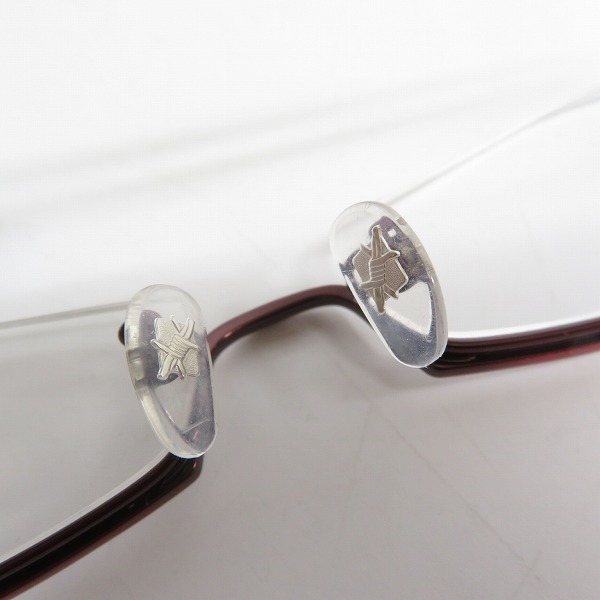 実際に弊社で買取させて頂いたLess than human/レスザンヒューマン メガネフレーム po6po10の画像 4枚目