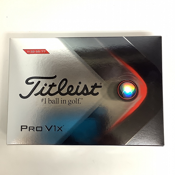 実際に弊社で買取させて頂いた(6)【未使用】Titleist/タイトリスト PRO V1x ゴルフボール 1ダースの画像 2枚目