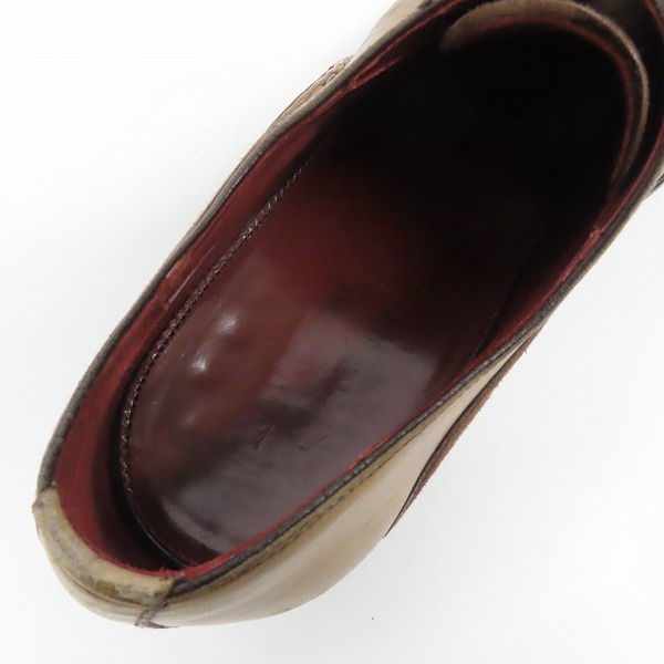 実際に弊社で買取させて頂いたMAGNANNI/マグナーニ ウイングチップシューズ 12612 /39の画像 4枚目