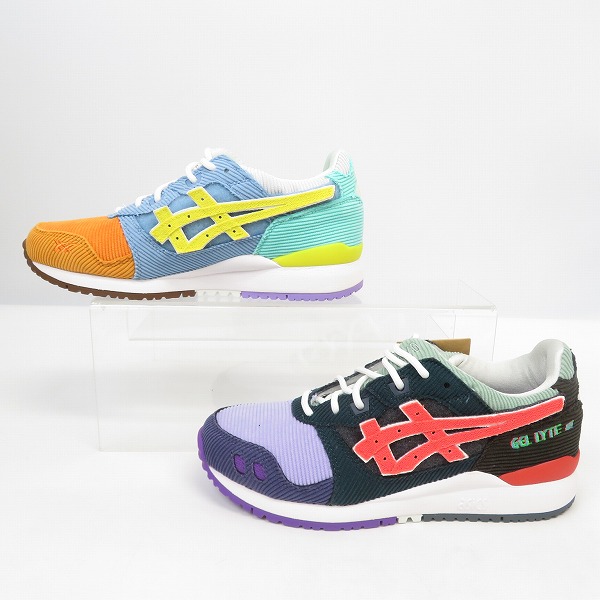 実際に弊社で買取させて頂いた【未使用】asics×atmos/アシックス×アトモス ゲルライト3 OG ショーン・ウェザースプーン 1203A019-000/24.0の画像 3枚目