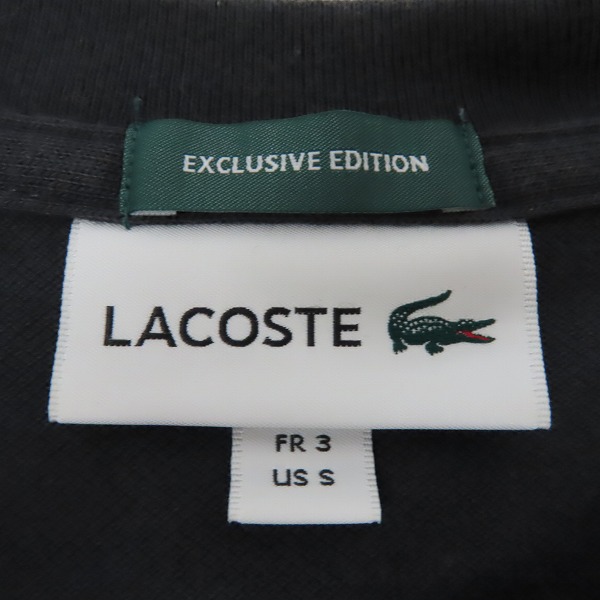 実際に弊社で買取させて頂いたLACOSTE/ラコステ EXCLUSIVE EDITION DOORS別注 ワッペンTシャツ 21SS TH223PL/Sの画像 2枚目