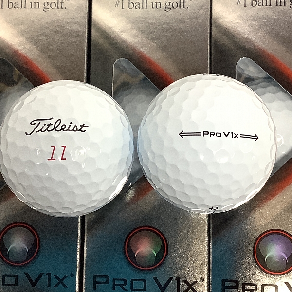 実際に弊社で買取させて頂いた(2)【未使用】Titleist/タイトリスト PRO V1x ゴルフボール 1ダースの画像 1枚目