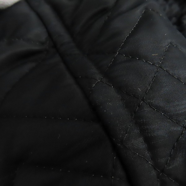 実際に弊社で買取させて頂いたPaul Smith/ポールスミス キルティング ブルゾン/ジャケット ブラック/XLの画像 6枚目