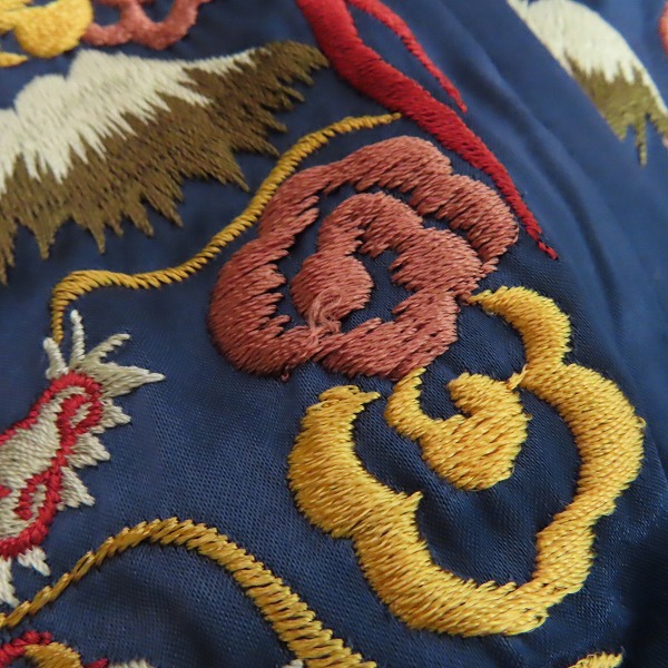 実際に弊社で買取させて頂いたTHE FLAT HEAD/フラットヘッド 龍 虎 リバーシブル スカジャン /XLの画像 8枚目