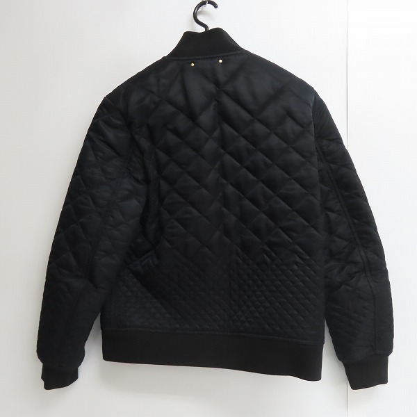 実際に弊社で買取させて頂いたPaul Smith/ポールスミス キルティング ブルゾン/ジャケット ブラック/XLの画像 1枚目