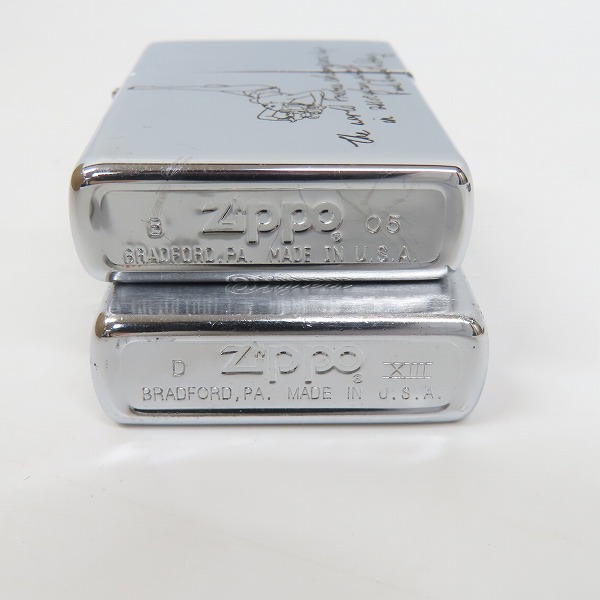 実際に弊社で買取させて頂いた【おまとめ品】ZIPPO/ジッポー スリム/レギュラー ポールスミス/ロゴ/鏡面等の画像 3枚目