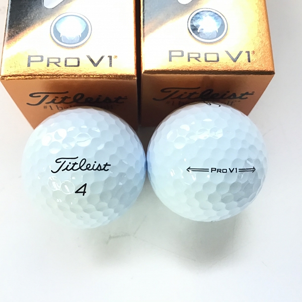 実際に弊社で買取させて頂いた（2）【未使用】Titleist/タイトリスト PRO V1 ゴルフボール2ダースの画像 2枚目