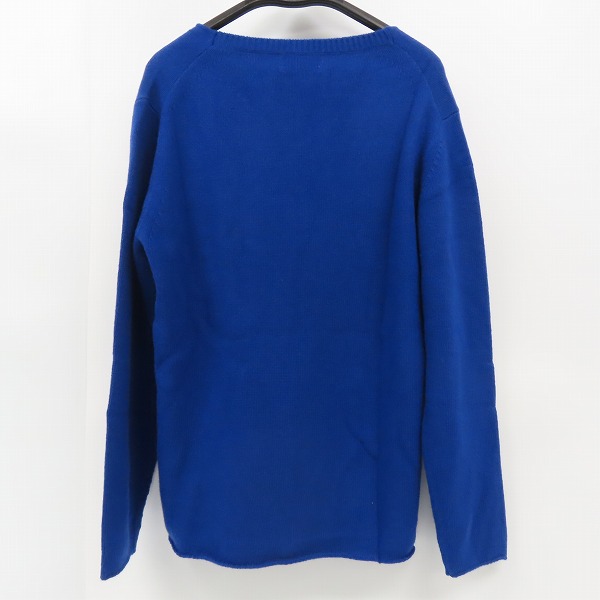 実際に弊社で買取させて頂いた【未使用】EDIFICE/エディフィス カシミヤ混 Vネック セーター 48の画像 1枚目