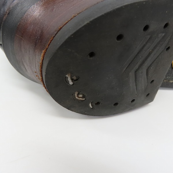 実際に弊社で買取させて頂いたTHE FLAT HEAD/フラットヘッド メダリオンレースアップブーツ  F-FB-002/8.5の画像 9枚目