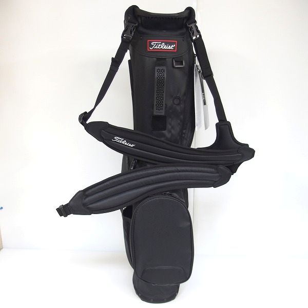 実際に弊社で買取させて頂いた【未使用】Titleist/タイトリスト Players 4/プレイヤーズ4 TB21SX4 BKBK スタンドキャディバッグ ブラックの画像 2枚目
