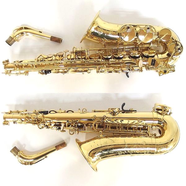実際に弊社で買取させて頂いた★SELMER/セルマー アルトサックス SA80/Super Action 80 SERIE Ⅱ/シリーズ2  彫刻有り 70万台 ハードケース付の画像 1枚目
