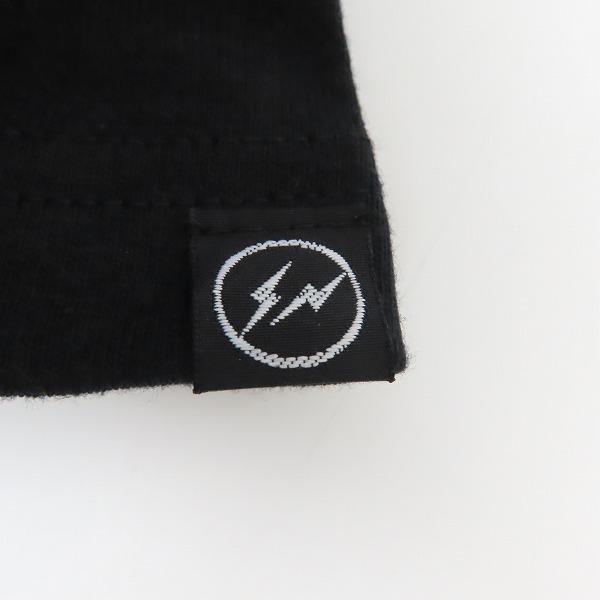 実際に弊社で買取させて頂いたretaW×FRAGMENT design/リトゥ×フラグメントデザイン ロゴプリント 半袖Tシャツ ブラック Mの画像 4枚目