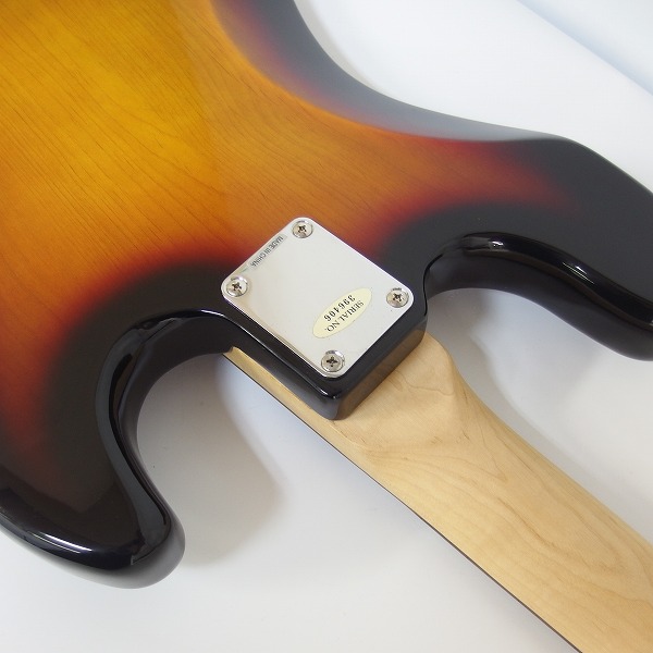 実際に弊社で買取させて頂いた★BUSKER'S/バスカーズ  ジャズベース Type レフティ/左利き用 ソフトケース付 の画像 8枚目