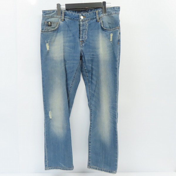 実際に弊社で買取させて頂いたHYDROGEN/ハイドロゲン インディゴ デニムパンツ ジーンズ 120200 DENIM SLIM/32