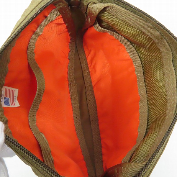 実際に弊社で買取させて頂いたBRIEFING/ブリーフィング ポーチ セカンドバッグの画像 3枚目