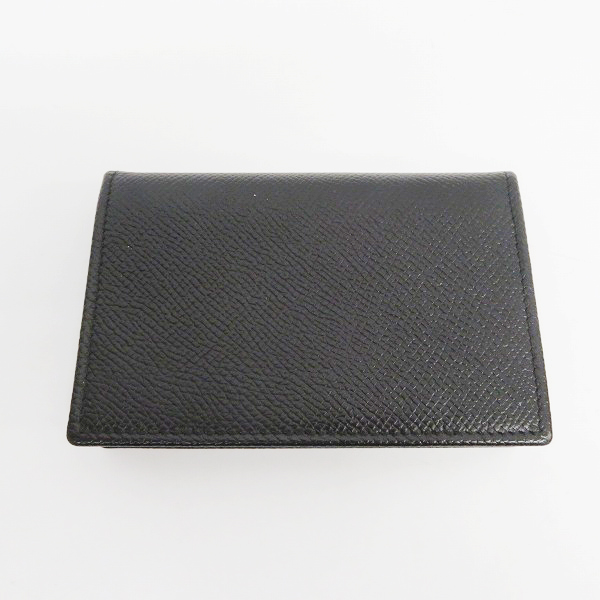 実際に弊社で買取させて頂いたBVLGARI/ブルガリ グレインレザー カードケース/名刺入れの画像 1枚目