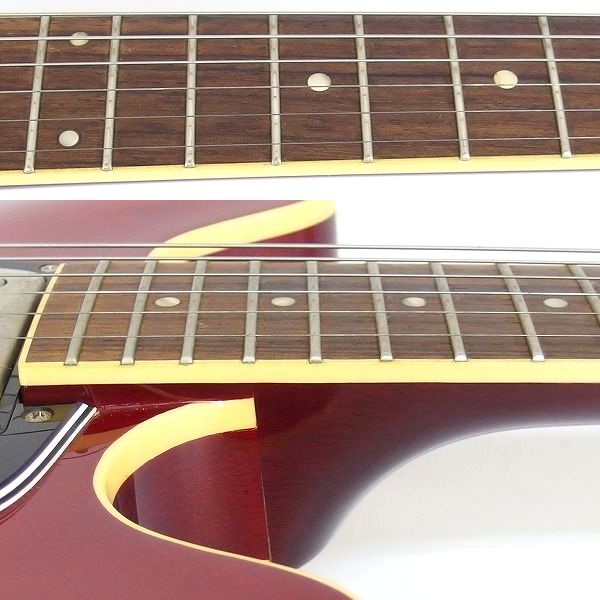 実際に弊社で買取させて頂いた★Epiphone/エピフォン ES-335 セミアコ エレキギターギブソンヘッド 2000年 日本製 寺田楽器 ハードケース付の画像 3枚目