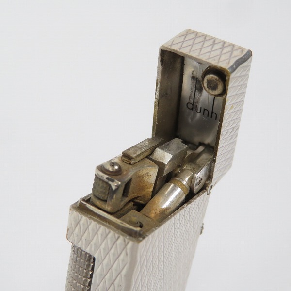 実際に弊社で買取させて頂いたdunhill/ダンヒル サイドローラーガスライター  シルバーの画像 7枚目