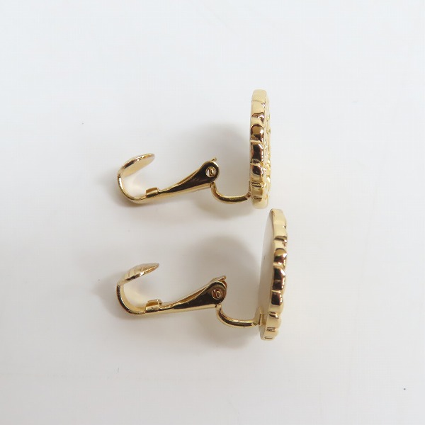 実際に弊社で買取させて頂いたChristian Dior/クリスチャンディオール ディオール ロゴ ラインストーン ネックレス イヤリング セットの画像 7枚目