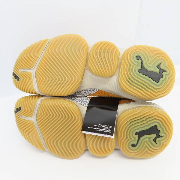 実際に弊社で買取させて頂いた【未使用】NIKE/ナイキ LEBRON 16 LOW AC ORANGE/GREY ATMOS SAFARI レブロン16 CD9471-800/27.5の画像 3枚目