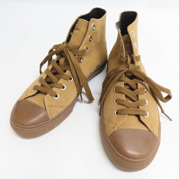 実際に弊社で買取させて頂いたPaul Smith/ポールスミス レザー ハイカットスニーカー スエード /8