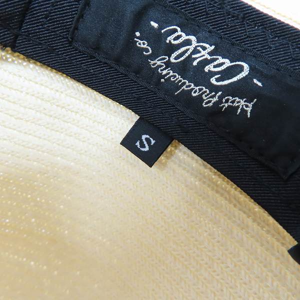 実際に弊社で買取させて頂いたCA4LA/カシラ ペーパーハット SIN00894の画像 6枚目