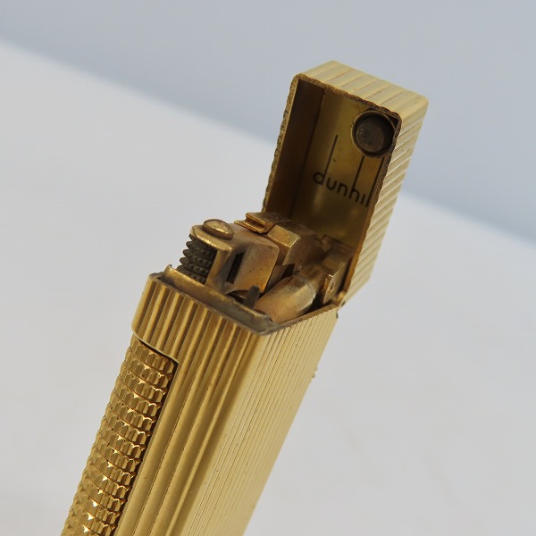 実際に弊社で買取させて頂いたdunhill/ダンヒル サイドローラーガスライター ゴールドの画像 6枚目