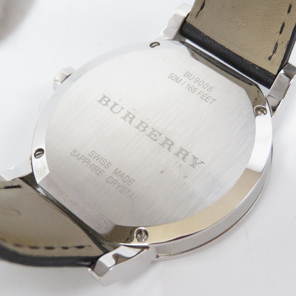 実際に弊社で買取させて頂いたBURBERRY/バーバリー クォーツ/腕時計 BU9008 の画像 3枚目