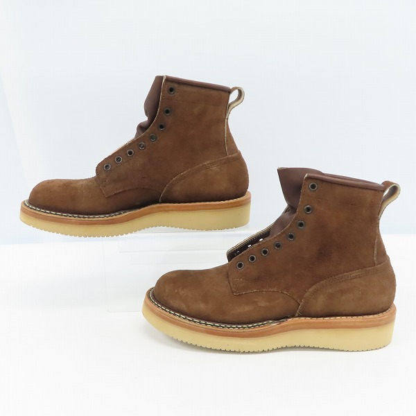 実際に弊社で買取させて頂いたWHITES BOOTS/ホワイツブーツ NORTH WEST/ノースウェスト レースアップブーツ/フォルスタン付き 9.5Eの画像 3枚目