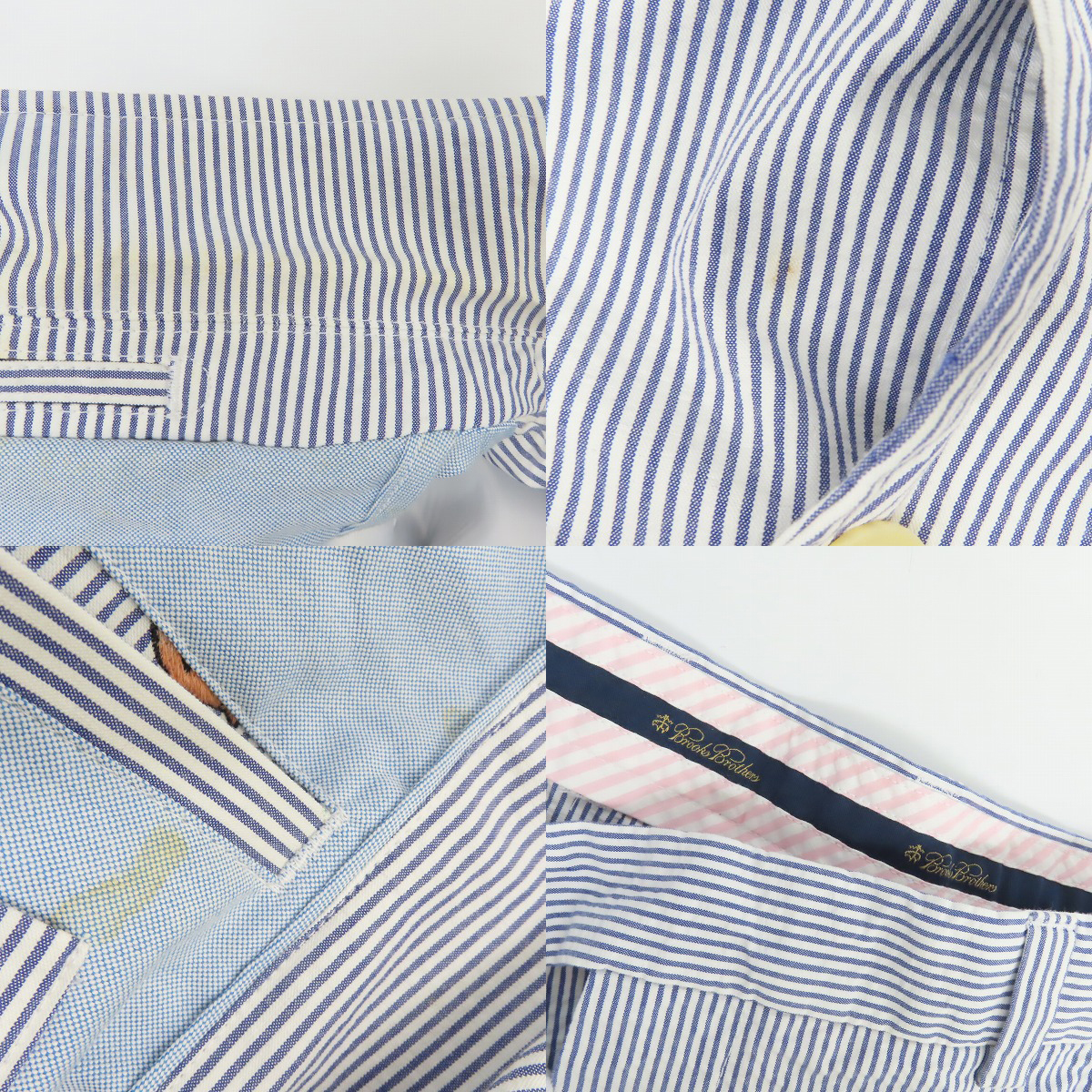 実際に弊社で買取させて頂いたBrooks Brothers Red Fleece/ブルックスブラザーズ セットアップ スーツ フラミンゴ 刺繍 /S/W32の画像 6枚目