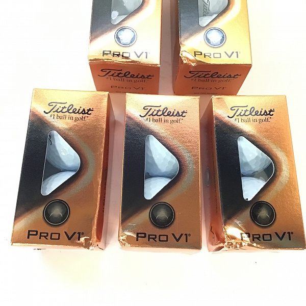 実際に弊社で買取させて頂いた（6）【未使用】Titleist/タイトリスト PRO V1 ゴルフボール1ダースの画像 3枚目