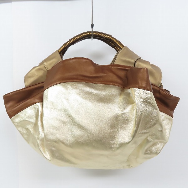 実際に弊社で買取させて頂いたLOEWE/ロエベ アナグラム ハンドバッグ/トートバッグの画像 1枚目