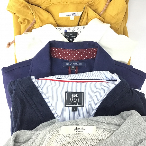 実際に弊社で買取させて頂いた【おまとめ品】ジャーナルスタンダード/アナザーエディション/ビームス 他 ジャケット/シャツ/パーカー 他の画像 1枚目