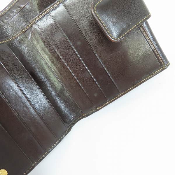 実際に弊社で買取させて頂いたグッチ/クリスチャンディオール/フェンディ ズッカ柄 レザー切替 二つ折り財布/GG柄長財布/等/3点セットの画像 6枚目