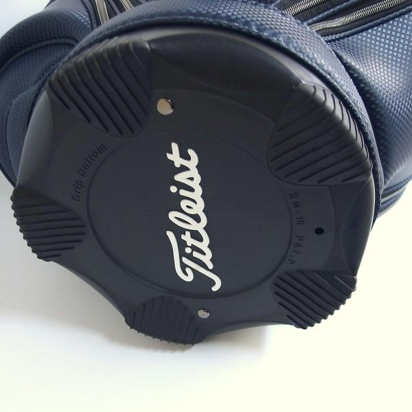 実際に弊社で買取させて頂いた【未使用】Titleist/タイトリスト CB932 9.5型 5分割キャディーバッグ 47インチ対応 アスリートスポーツ ネイビーの画像 6枚目