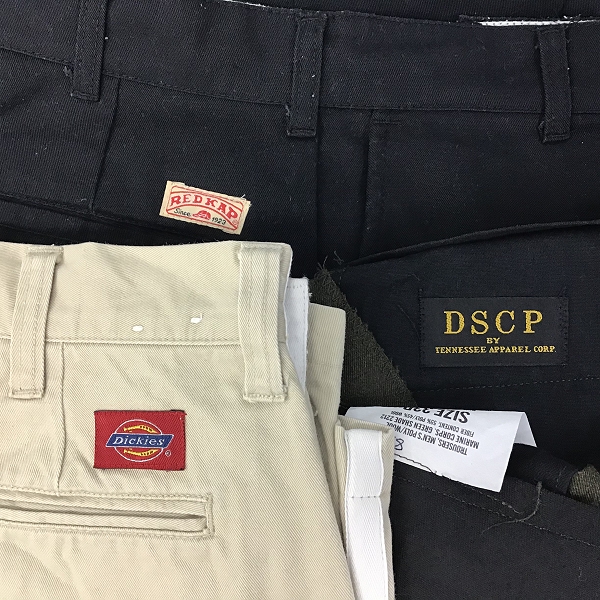 実際に弊社で買取させて頂いた【おまとめ品】ディッキーズ/レッドキャップ他 ハーフ/ロング ワークパンツの画像 1枚目