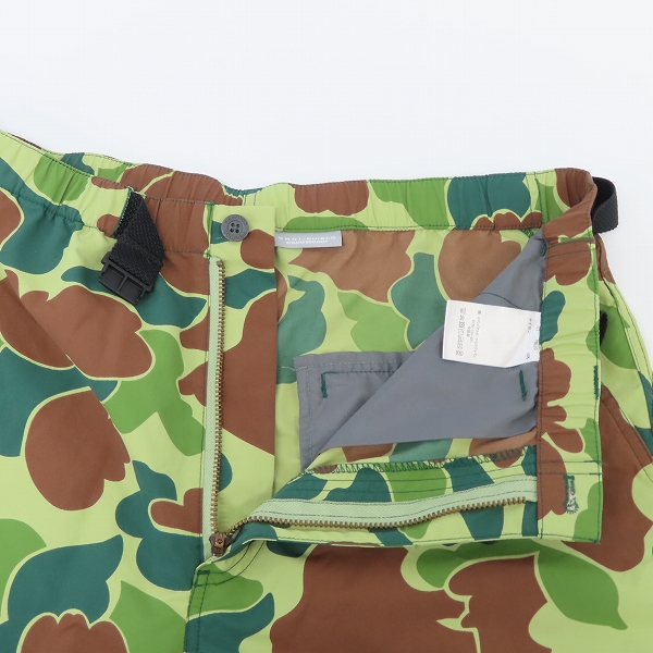 実際に弊社で買取させて頂いたColumbia×ATMOS LAB/コロンビア×アトモスラボ Pliny Peak Short ハーフパンツ 迷彩 カモ PM4420/Mの画像 2枚目