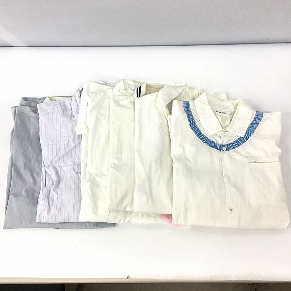 実際に弊社で買取させて頂いた【おまとめ品】バーバリー ブラックレーベル/クオドロ/ディガウェル 他 切り替えデザインシャツ/ボタンダウンシャツの画像 6枚目