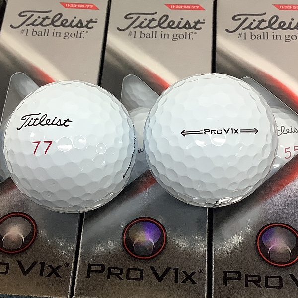 実際に弊社で買取させて頂いた(1)【未使用】Titleist/タイトリスト PRO V1x ゴルフボール 1ダースの画像 1枚目