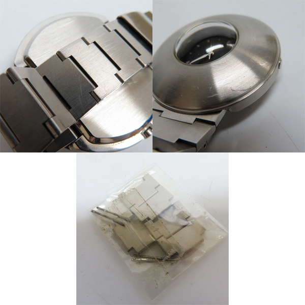 実際に弊社で買取させて頂いたJean Paul GAULTIER/ジャンポールゴルチエ UFOウォッチ 6031-G08661Y 【動作未確認】の画像 5枚目