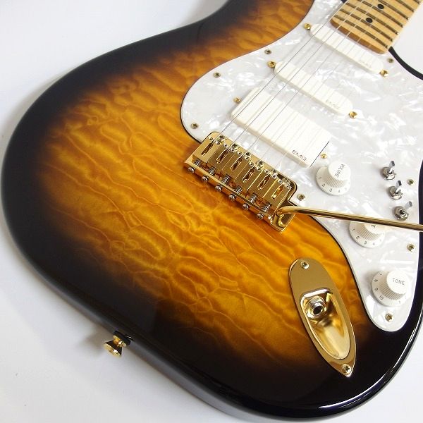 実際に弊社で買取させて頂いた★【美品】ESP/イーエスピー Custom Guitar Works N-ST-486 ストラトキャスターType EMG搭載 2006年製 ハードケース付の画像 6枚目