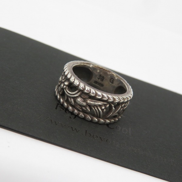 実際に弊社で買取させて頂いた【ギャラ付】Bloody Mary /ブラッディマリー 仏光万華鏡 Buddhist Lamp Ring S リング/13号