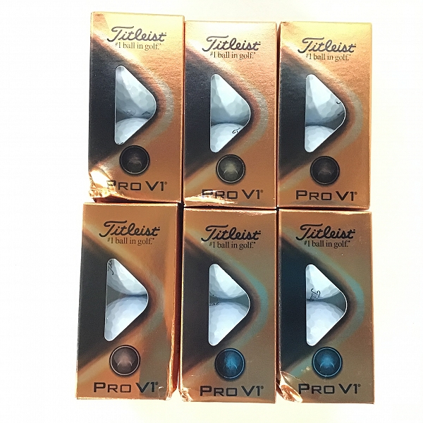 実際に弊社で買取させて頂いた（6）【未使用】Titleist/タイトリスト PRO V1 ゴルフボール1ダース