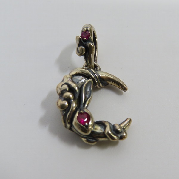 実際に弊社で買取させて頂いた【ギャラ付】Bloody Mary/ブラッディマリー 月読ペンダントの画像 1枚目