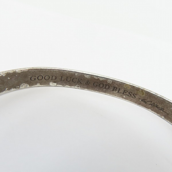 実際に弊社で買取させて頂いたCRIMIE/クライミー×Argent Gleam/アージェントグリーム 18K THE MARIA STUDS マリア バングルの画像 7枚目