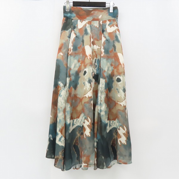 実際に弊社で買取させて頂いた【未使用】HARE/ハレ ベイグリー柄 ロング スカート HAL05022AS/F