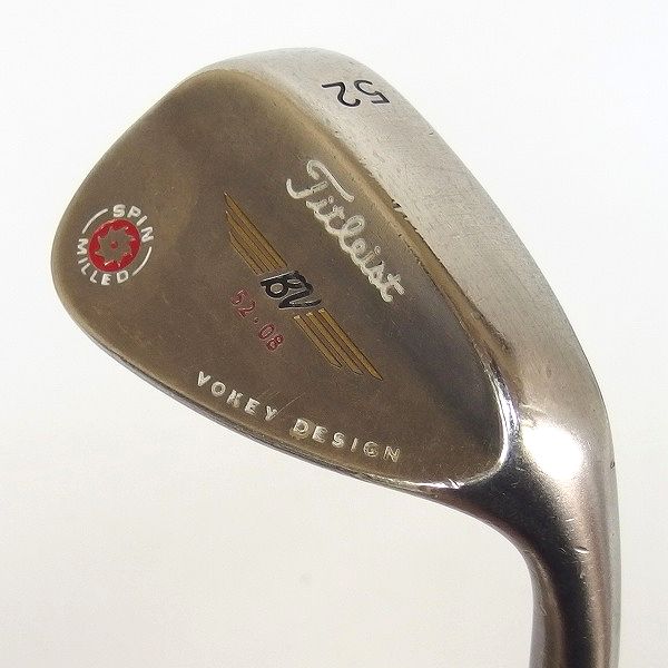 実際に弊社で買取させて頂いたTitleist/タイトリスト VOKEY/ボーケイデザイン SPIN MILLED ウエッジ 52°/08 Dynamic Gold FLEX：S200