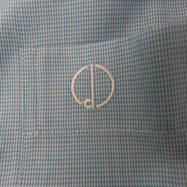 実際に弊社で買取させて頂いた【未使用】dunhill/ダンヒル 胸ロゴ刺繍 長袖シャツ 38-80の画像 7枚目